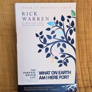 Rick Warren "What On Earth Am I Here For?"White & Navy